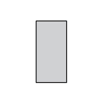 PANEL 2 | Paneel - Hoog - Geen decoratie